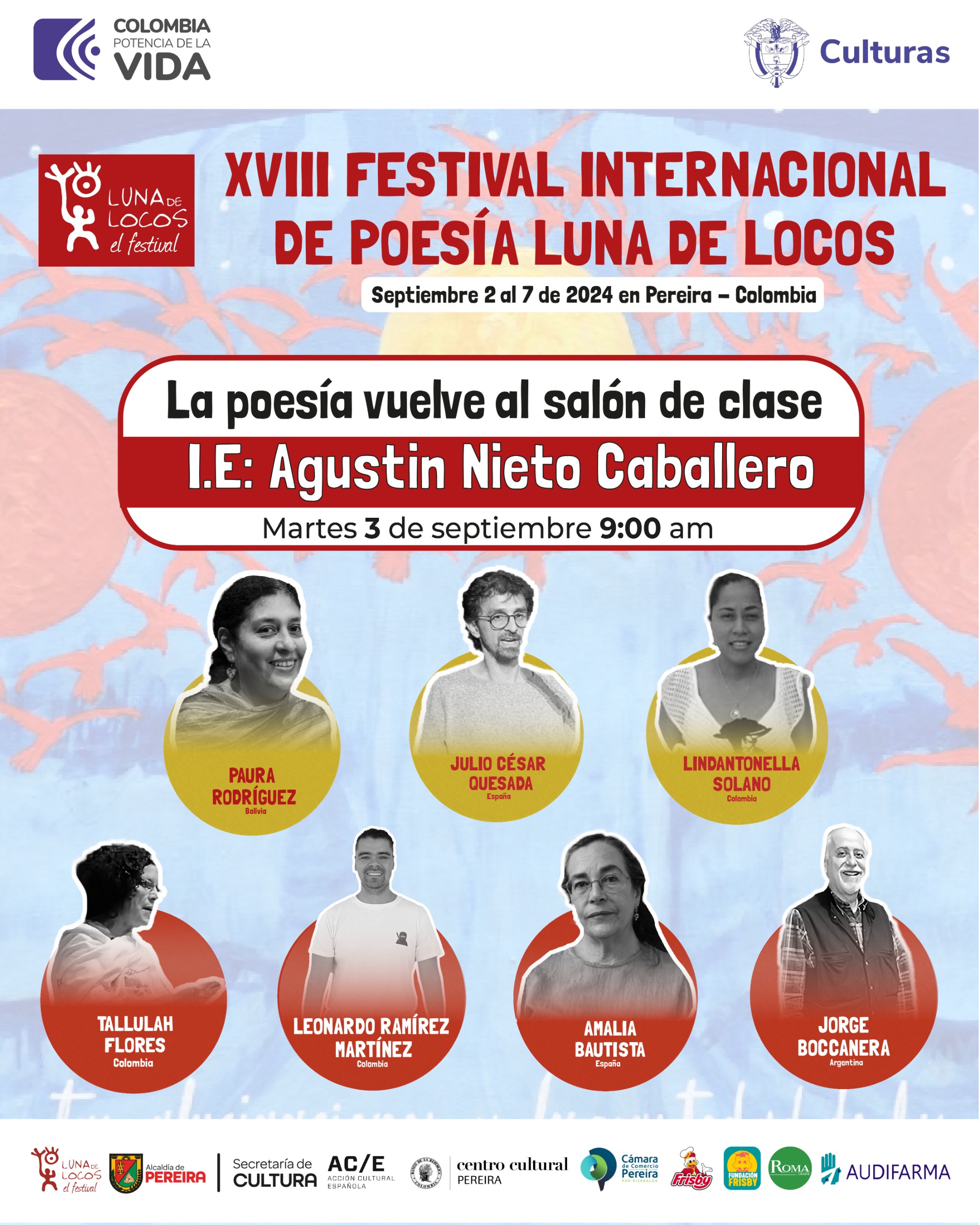 Lee más sobre el artículo Festival de poesía Luna de Locos